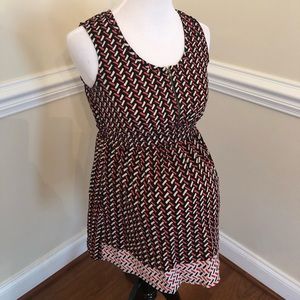 Maternity sleeveless top